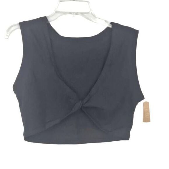 SKIMS COTTON TWIST FRONT CROP TOP NWT - Picture 1 of 9